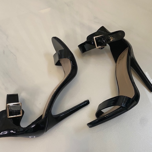 Charlotte Russe - patent leather heeled sandals - Picture 3 of 4